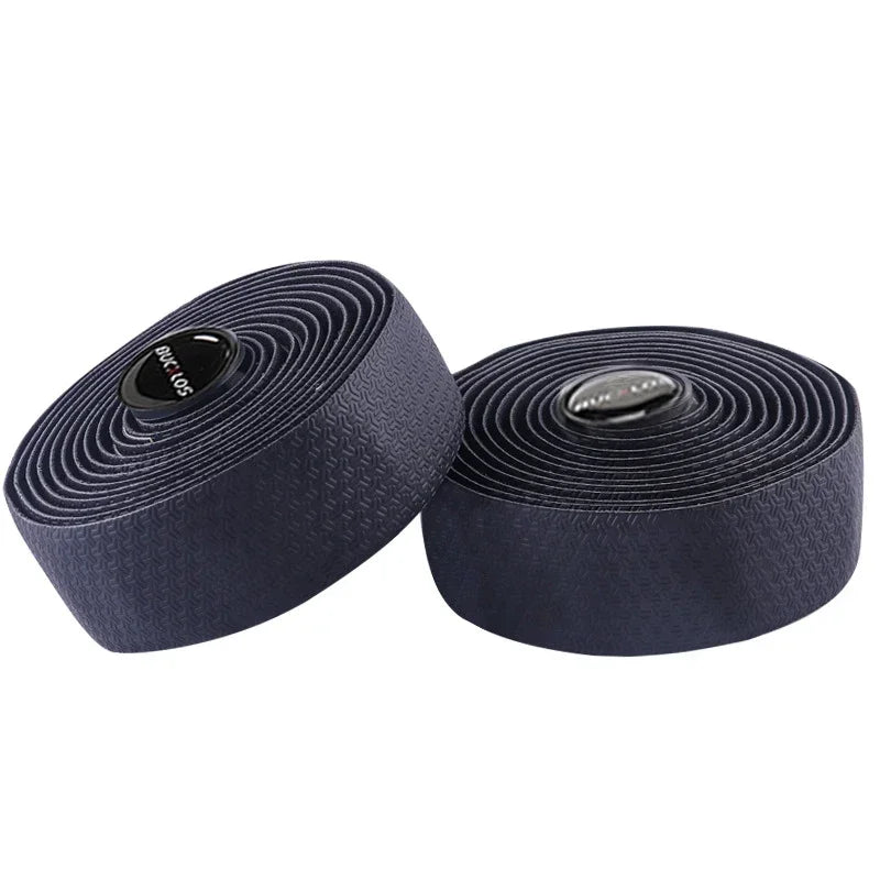 BUCKLOS Road Bike Handlebar Tape – Anti-Slip PU EVA Bar Wrap Handlebar Tape Nixie M2-BLACK