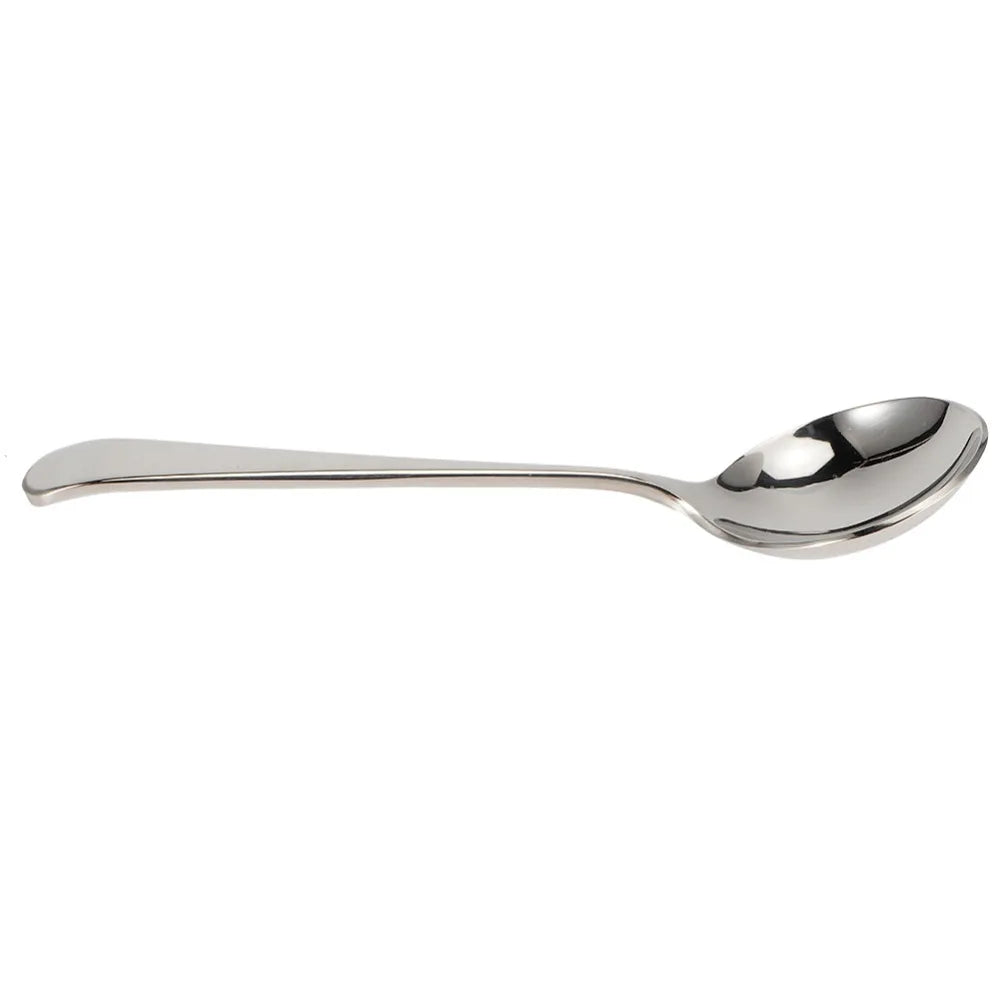 5-Piece Stainless Steel Dessert Spoons & Soup Ladle Set