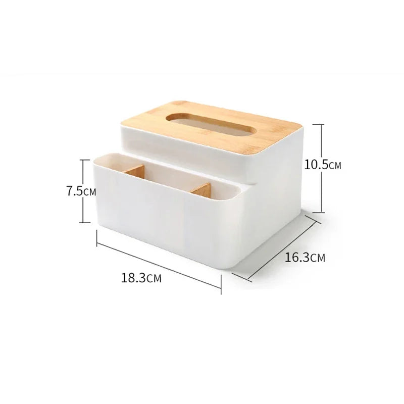 Plastic Desktop Storage Box – Remote & Cosmetics Organizer Desktop Storage Box Nixie
