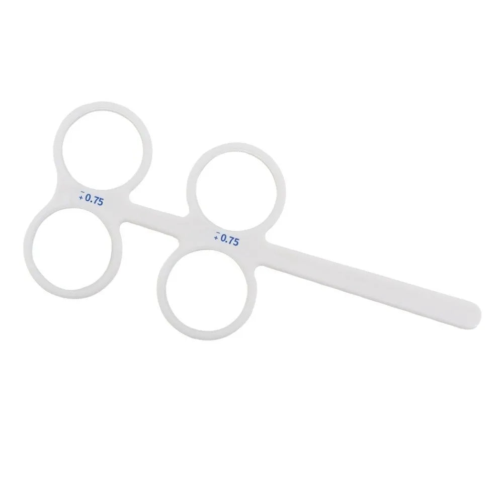 4-Lens Optical Flipper – Lightweight Plastic Lens Testing Tool