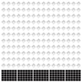 150 Empty Watercolor Half Pans with Magnetic Strips | DIY Palette Watercolor Paint Pans Nixie White 150Pcs