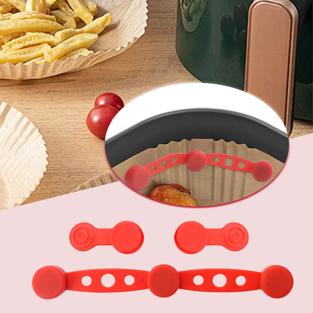 Air Fryer Silicone Magnet Buckle – Parchment Liner Holder Air Fryer Accessory Nixie