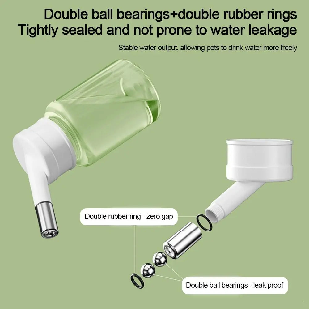 Leakproof Hamster Water Bottle – Hanging Cage Dispenser