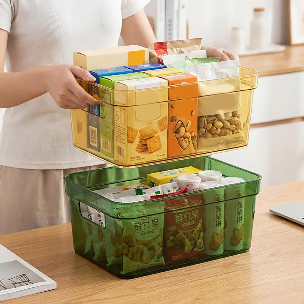 Moisture-Proof Stackable Storage Box with Clear Lid | Organizer