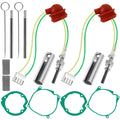Ceramic Glow Plug Kit for 12V 2KW 5KW 8KW Diesel Heater Glow Plug Repair Kit Nixie 2Set Style 1