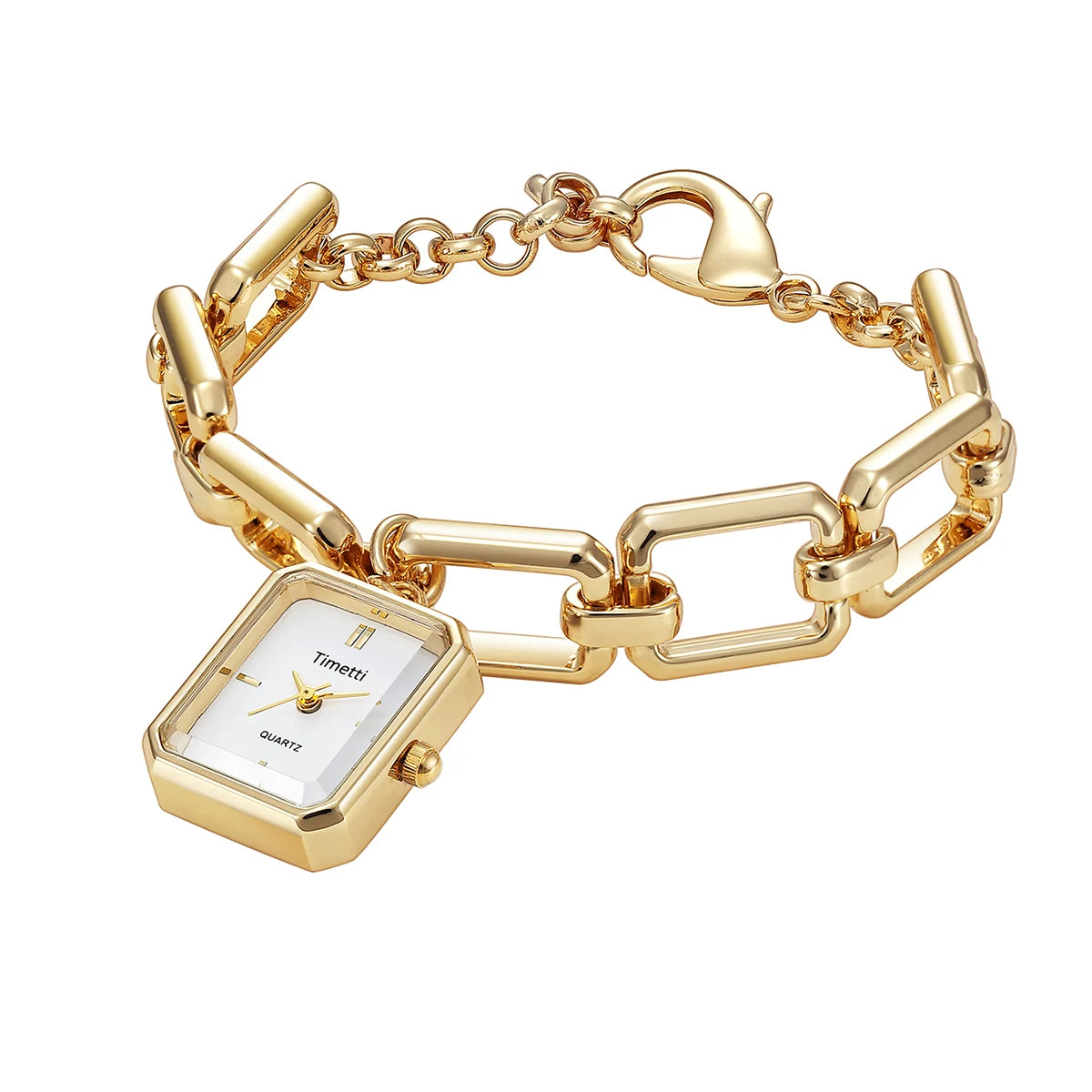 Timetti Casual Luxury Bracelet Watch – Quartz Minimalist Bracelet Watch Nixie
