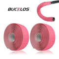 BUCKLOS Road Bike Handlebar Tape – Anti-Slip PU EVA Bar Wrap Handlebar Tape Nixie M1-PINK
