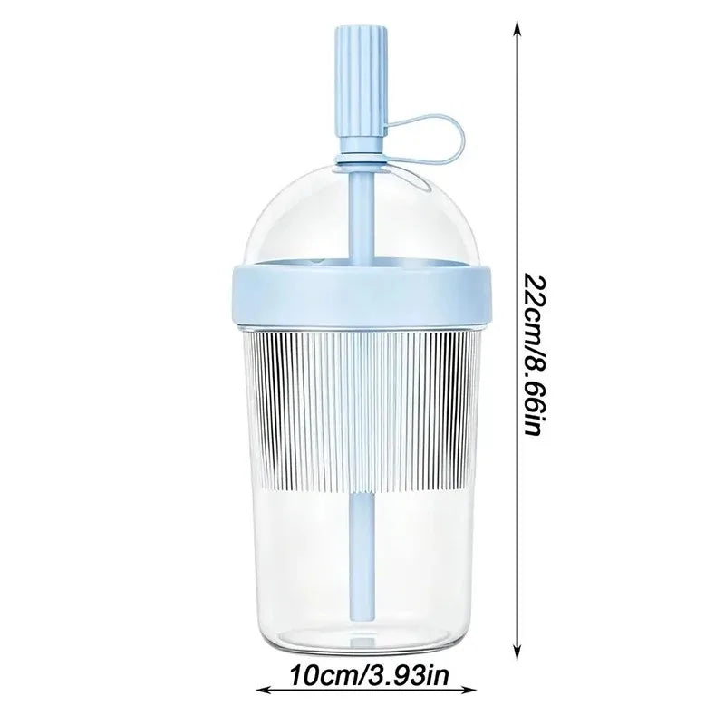 17oz Reusable Coffee Tumbler with Lid & Straw | Nixie Travel Mug Travel Tumbler Nixie