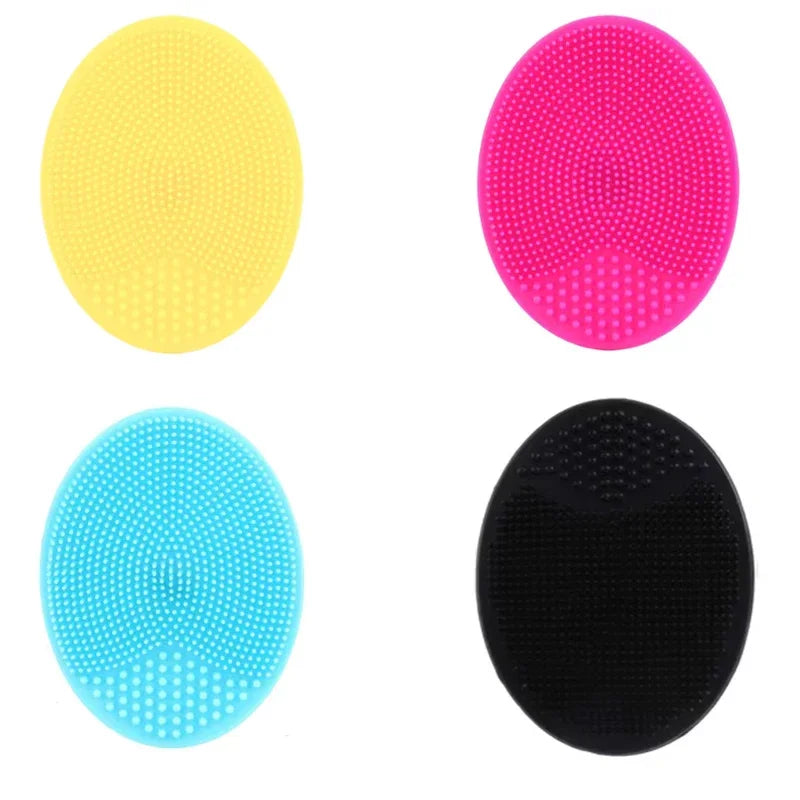 Soft Silicone Facial Cleansing Brush & Face Scrubber Facial Cleansing Brush Nixie 4pcs MIX