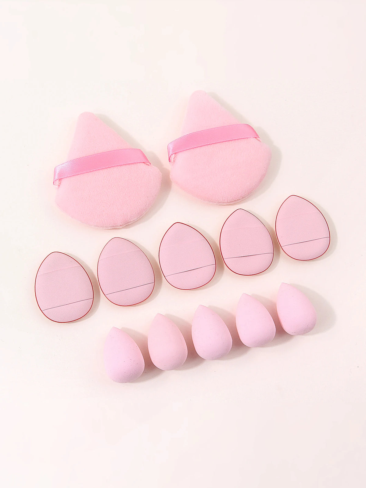12-Piece Makeup Sponge Set – Puffs & Beauty Eggs for Travel Makeup Sponge Set Nixie