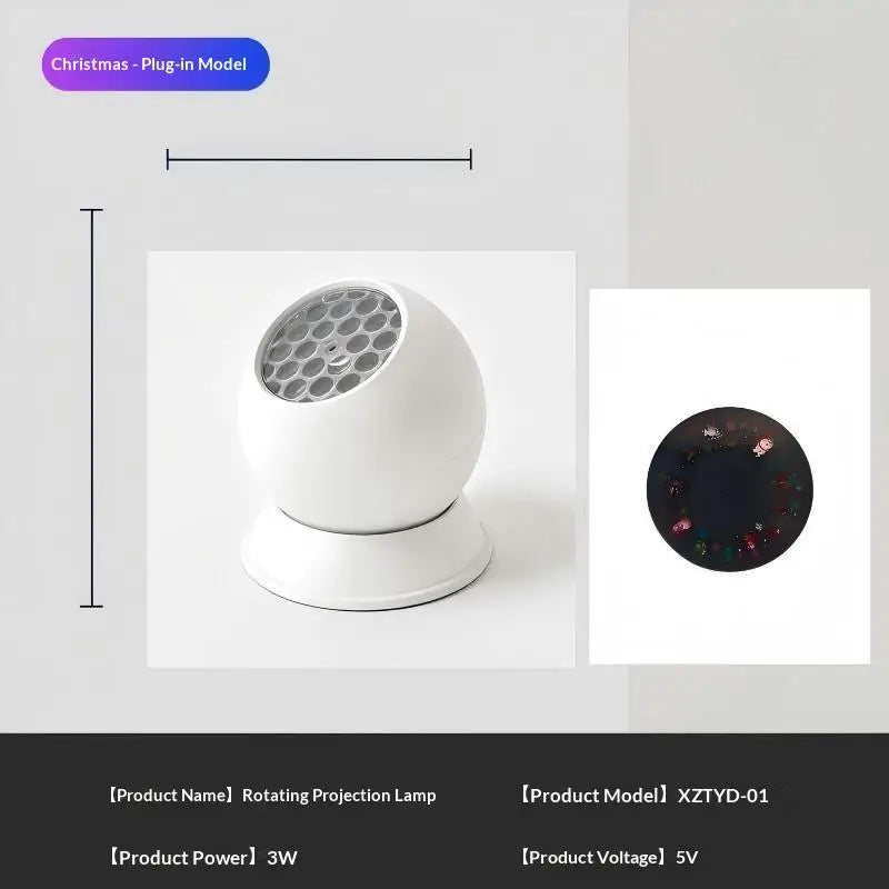 Halloween LED Projector Light – Pumpkin Ghost Star Patterns
