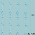 2m Bubble Hanging Banner Transparent PVC Ocean Party Decor