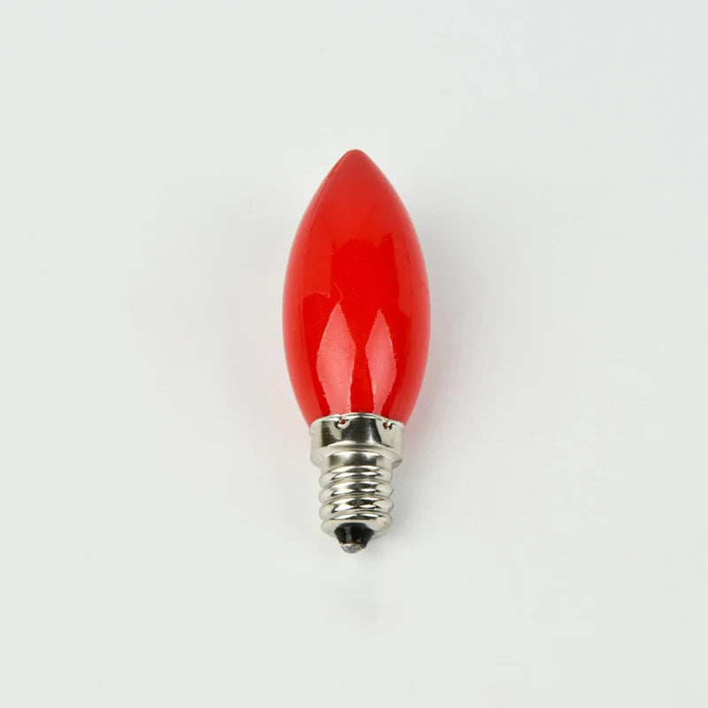 LED Red Candle Bulb E12/E14 – Altar & Temple Decorative Lamp