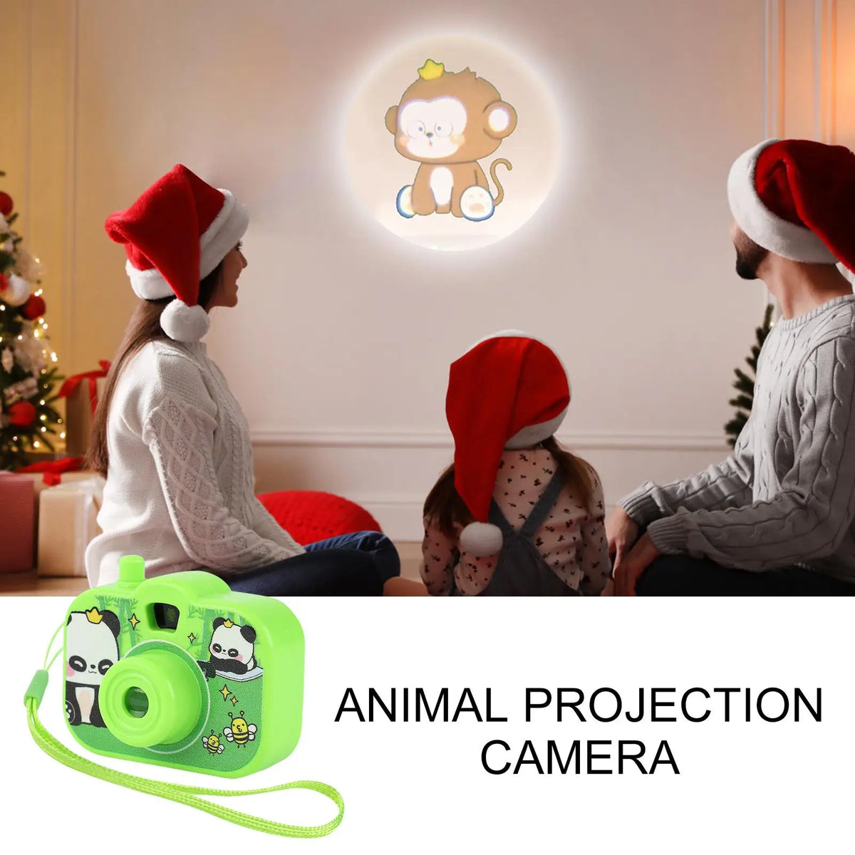 Kids Animal Projector Camera Toy – Educational Portable Fun