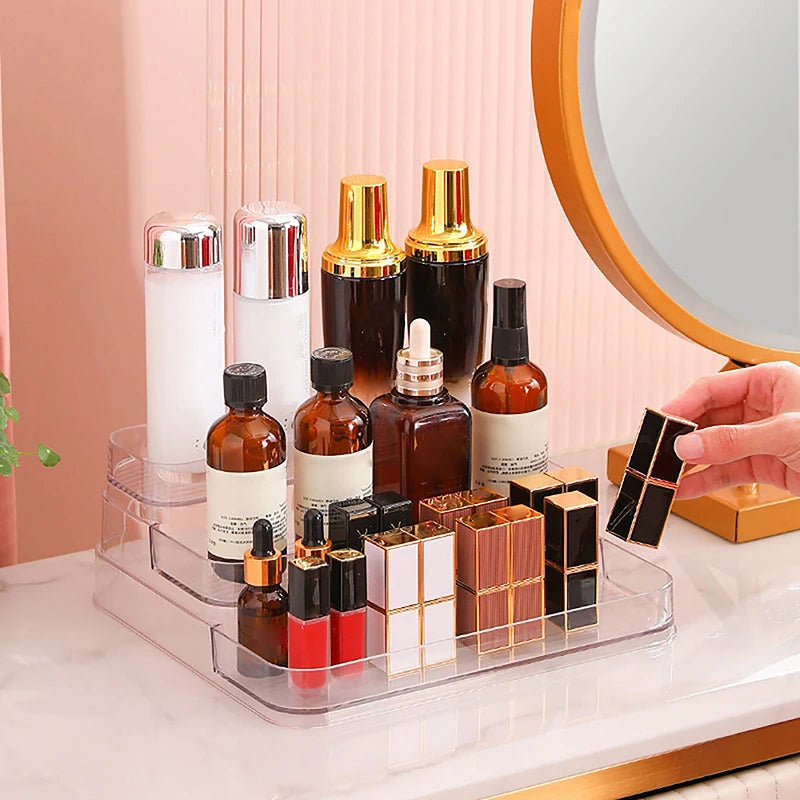3-Tier Desktop Organizer Shelf for Perfume, Cosmetics & Spices Desktop Organizer Shelf Nixie