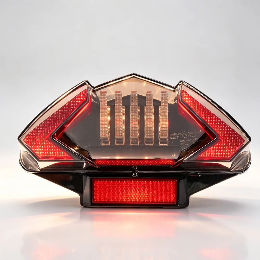 E24 LED Tail Light for BMW R1200GS F800GT F650GS Motorcycle Motorcycle Tail Light Nixie