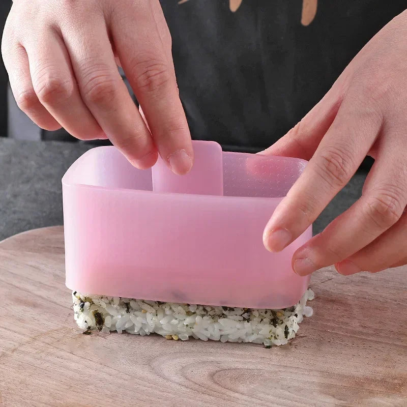 Warship Sushi Mould Onigiri Rice Ball Mold Set – Pink