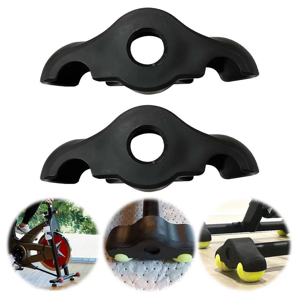 Indoor Cycling Trainer Foot Pads – Anti-Slip Shock Absorbing Cycling Trainer Pads Nixie