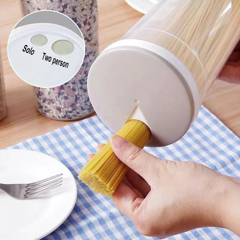 Food Grade Plastic Noodle Sealed Storage Container | Kitchen Food Storage Container Nixie