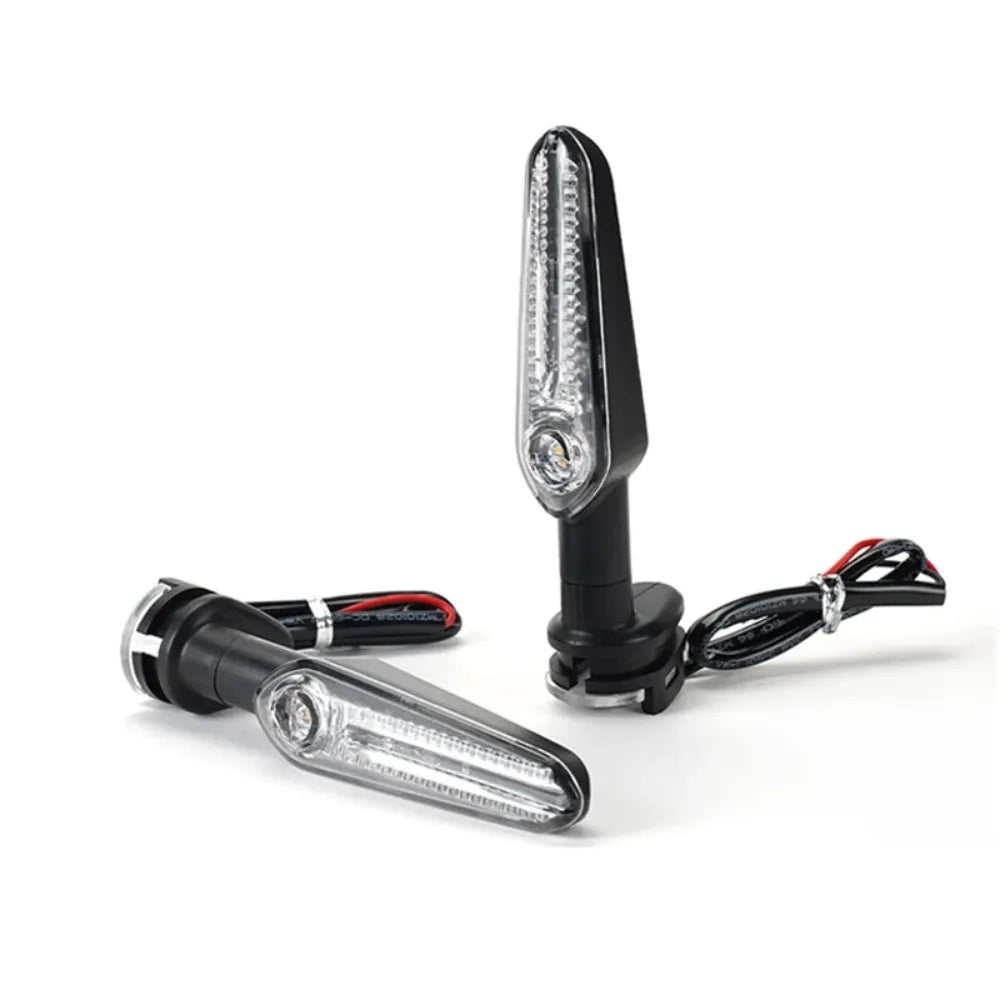 KEMITOUR Yamaha LED Turn Signal Lights – Waterproof Amber Pair Motorcycle Turn Signal Nixie