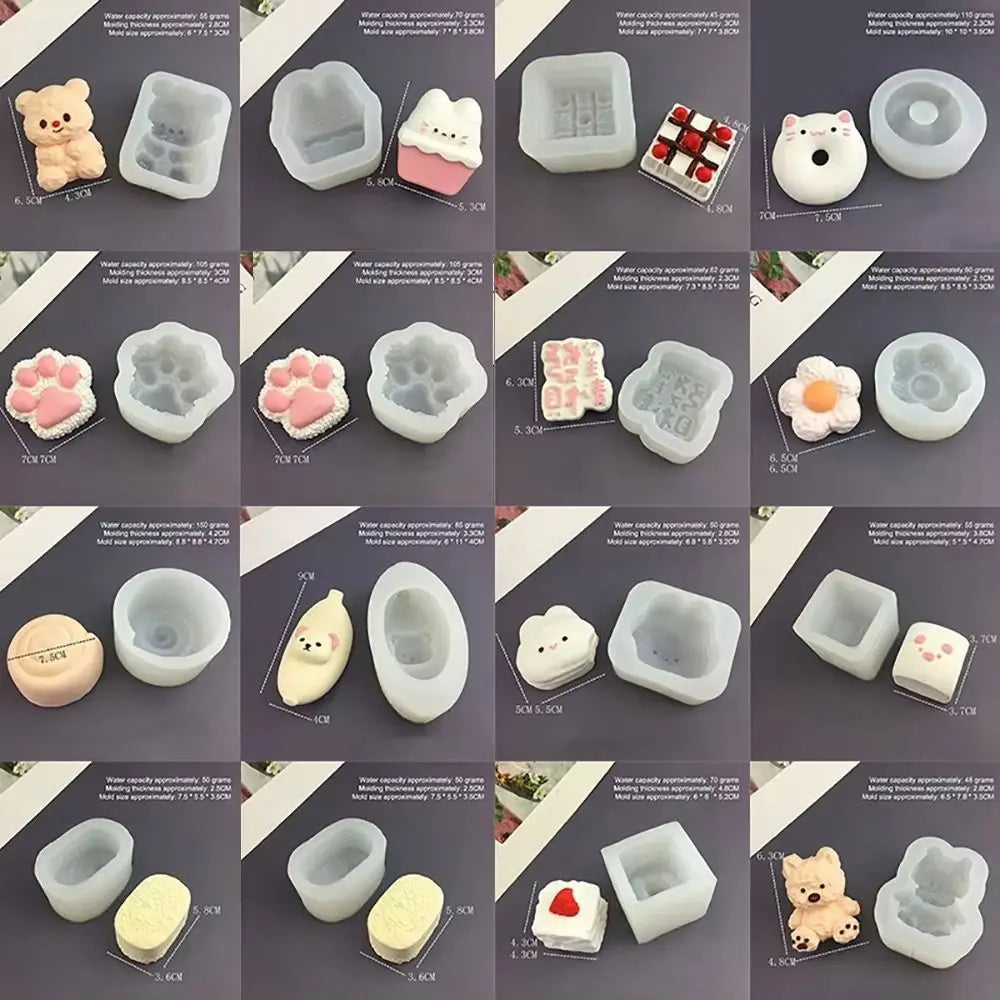 Cute Animal Silicone Baking Mold – Bunny & Kitten Bakeware Silicone Baking Mold Nixie