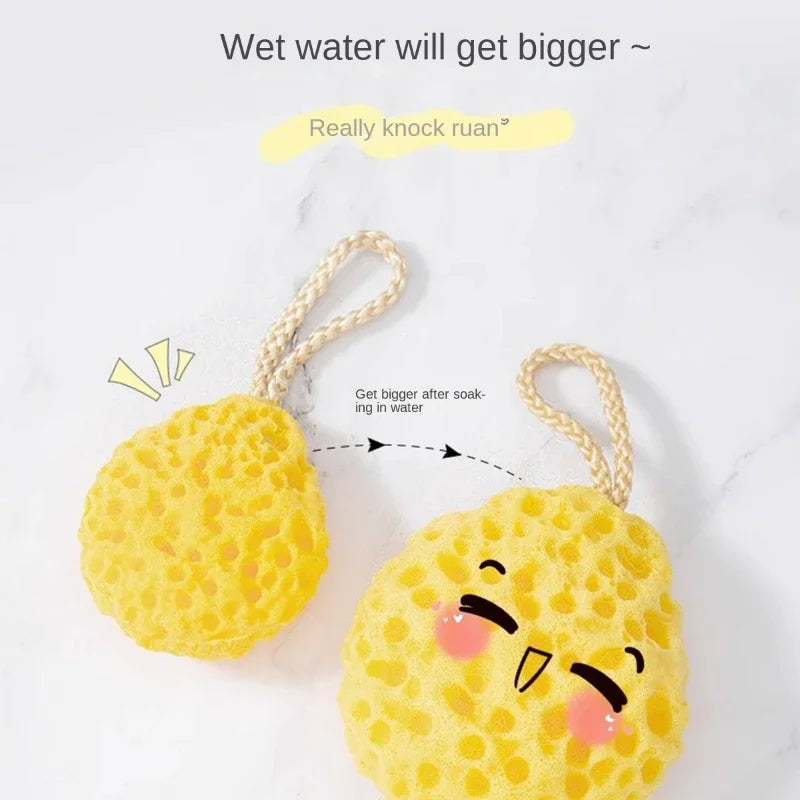 Soft Mesh Shower Sponge Ball – Body Exfoliating Scrub