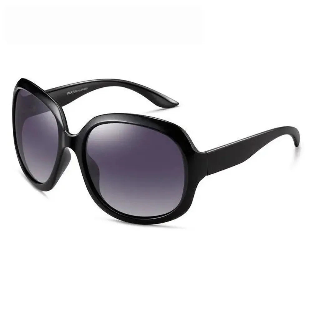 Oversized Gradient Sunglasses UV Protection Women | Elliptical Oversized Sunglasses Nixie Style 7