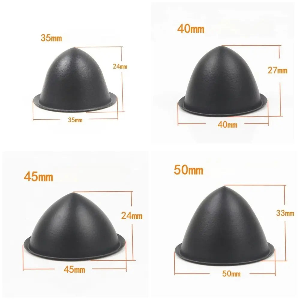 Speaker Dust Caps 35–50mm PP Coned Covers – 1 or 4 Pcs