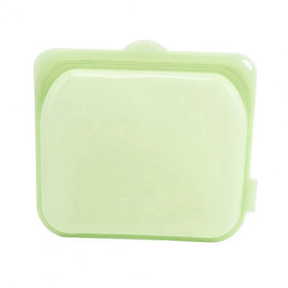 Reusable Silicone Food Storage Bags – Leak-Proof Freezer Pouches Silicone Storage Bags Nixie Green Large
