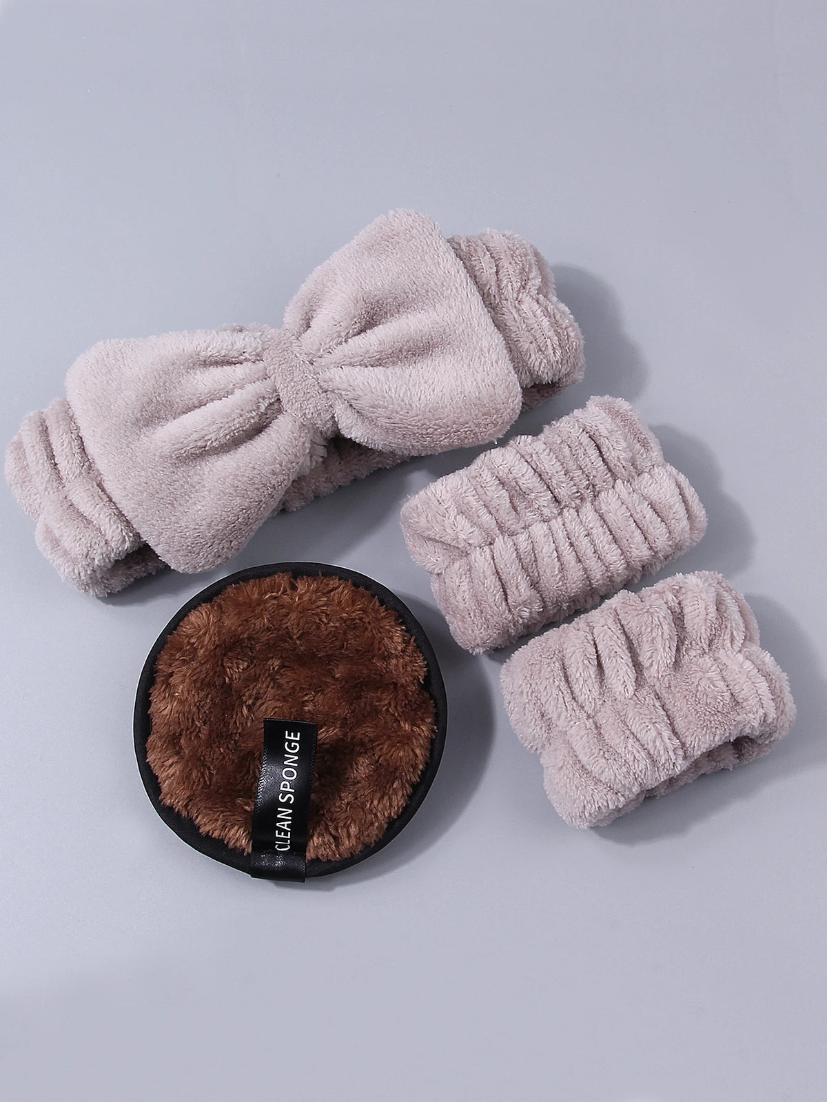 20PCS Facial Cleansing & Makeup Tool Set – Sponge Puffs & Hair Band Makeup Tool Set Nixie
