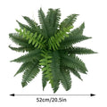 52cm UV Resistant Artificial Fern – 26 Leaves Fake Plant Décor Artificial Plant Nixie As show