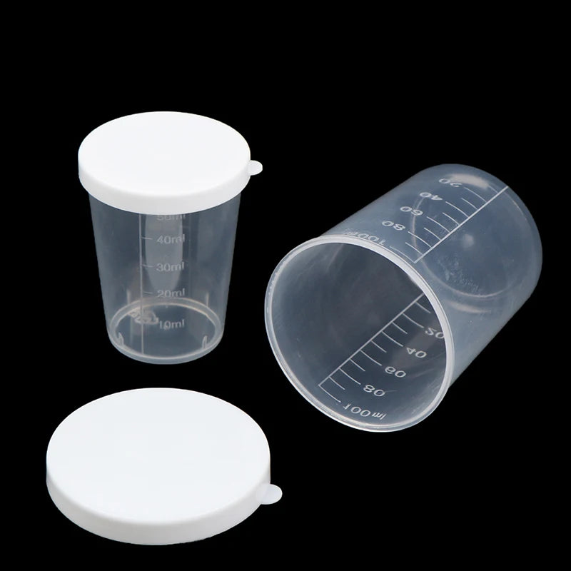 Automotive Paint Measuring Cup with Lid – 385ML to 2300ML Paint Measuring Cup Nixie