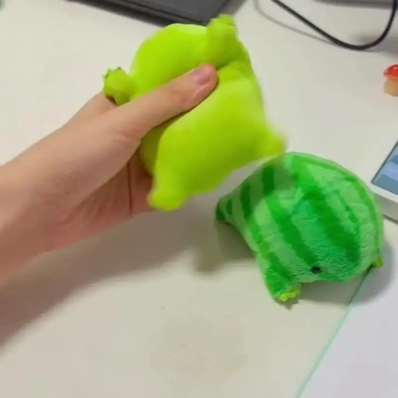 Cute Green Frog Plush Toy Soft Fluffy Plushie Pendant 1-2 Pcs Plush Toy Figurine Nixie