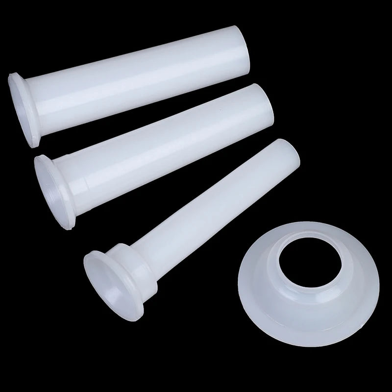 Sausage Stuffer Filling Tubes Funnels Set – 3 Nozzle Sizes Sausage Stuffer Tubes Nixie one size