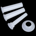Sausage Stuffer Filling Tubes Funnels Set – 3 Nozzle Sizes Sausage Stuffer Tubes Nixie one size