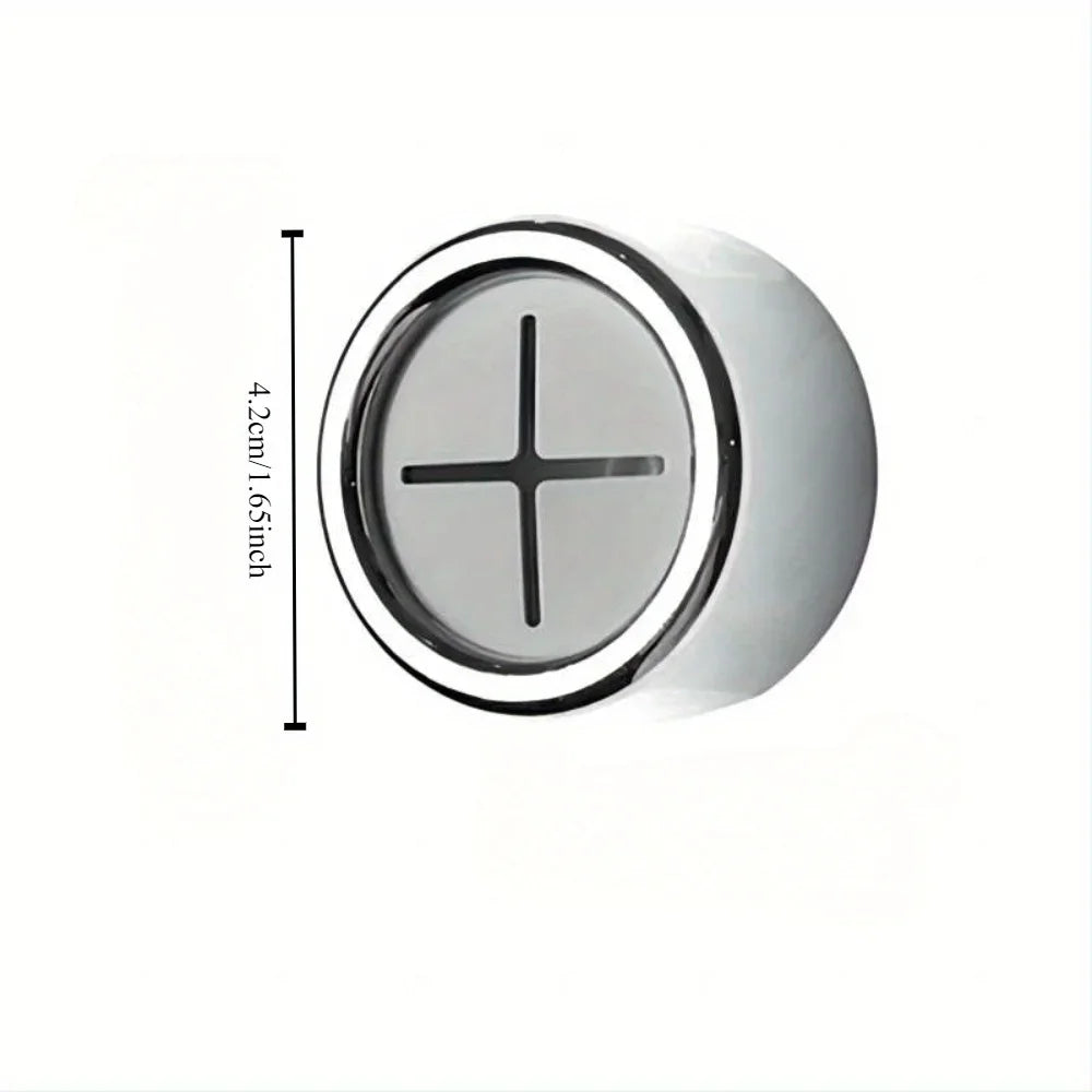 Self-Adhesive Circular Dishcloth Hook – No-Drill Kitchen Wall Hook