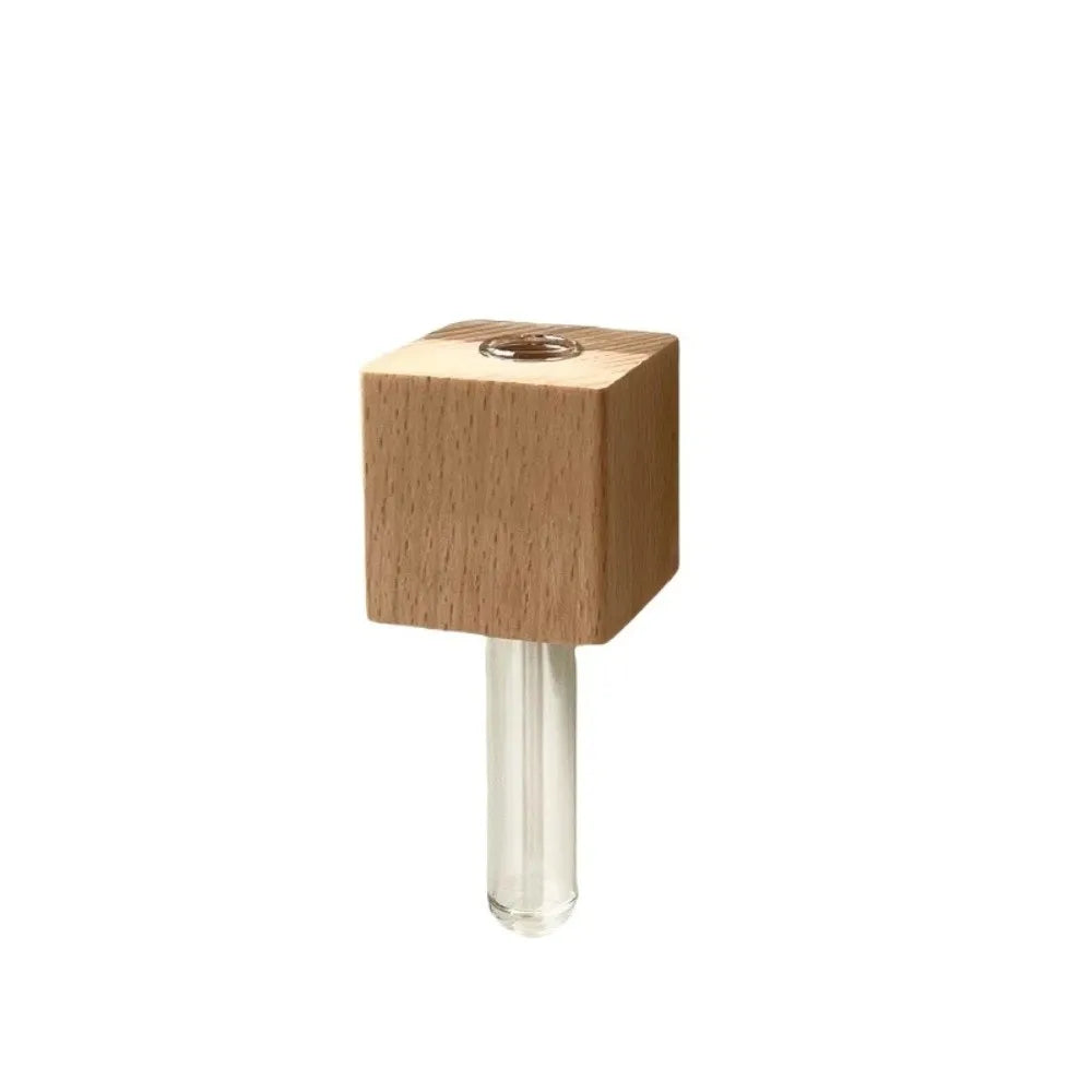 Wooden Refrigerator Vase – French Country Flower Holder Decorative Flower Vase Nixie