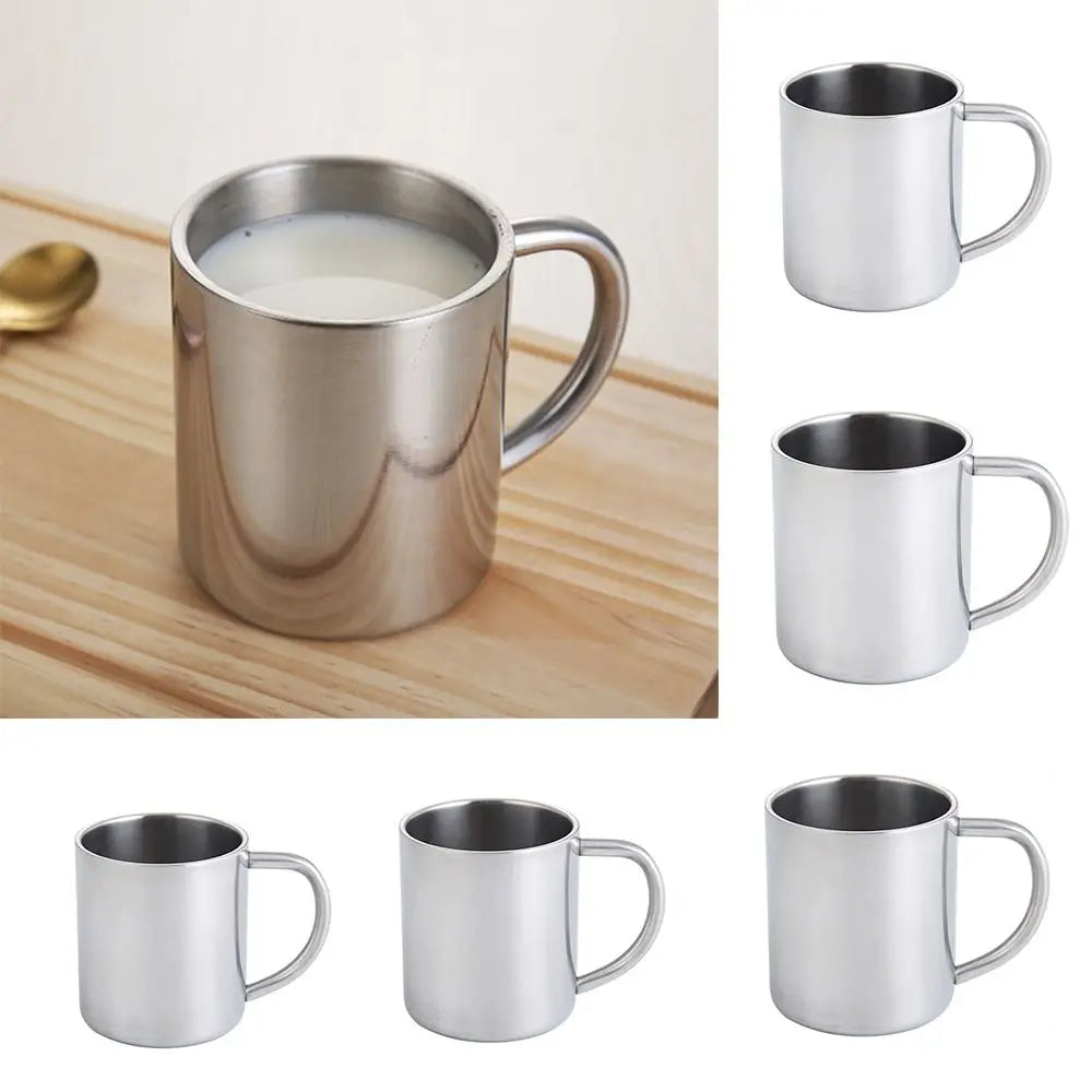 Stainless Steel Travel Coffee Mug with Handle | Nixie Tumbler Travel Coffee Mug Nixie