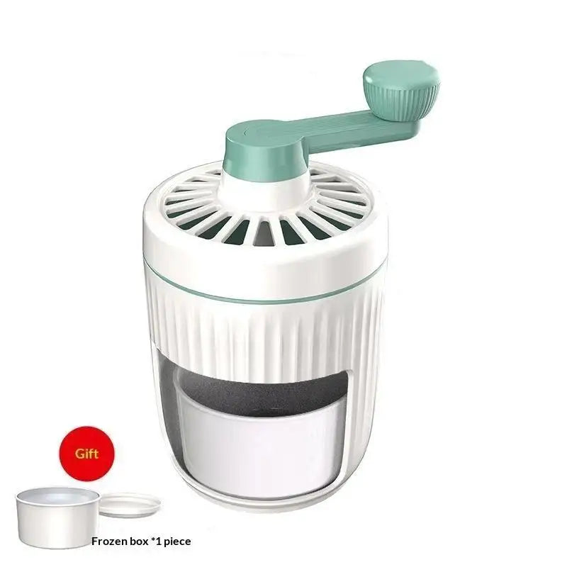 Manual Hand Crank Ice Shaver – BPA-Free Slushie Maker Manual Ice Shaver Nixie A2