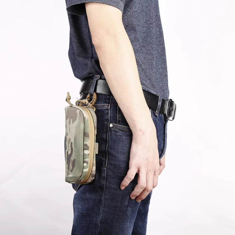 Tactical MOLLE Eyeglass Case | 1000D Nylon, Shockproof Tactical Eyeglass Case Nixie