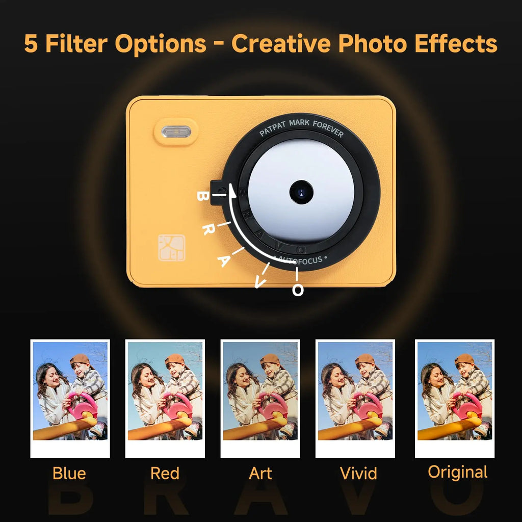 HPRT Z5 Instant Camera 300DPI Dye Sublimation Photo Printer