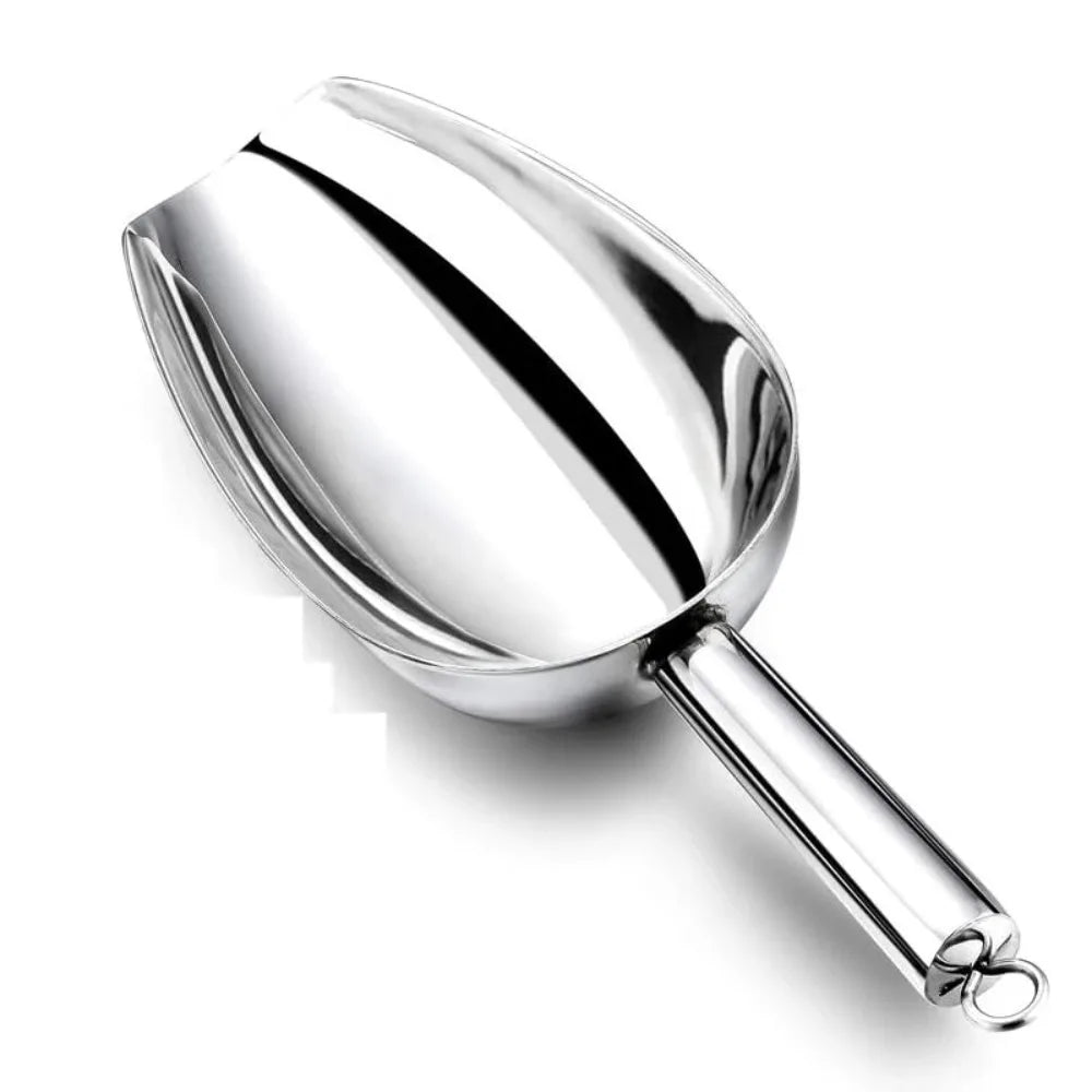 Stainless Steel Ice Scoop – Food, Candy & Pet Food Scoop