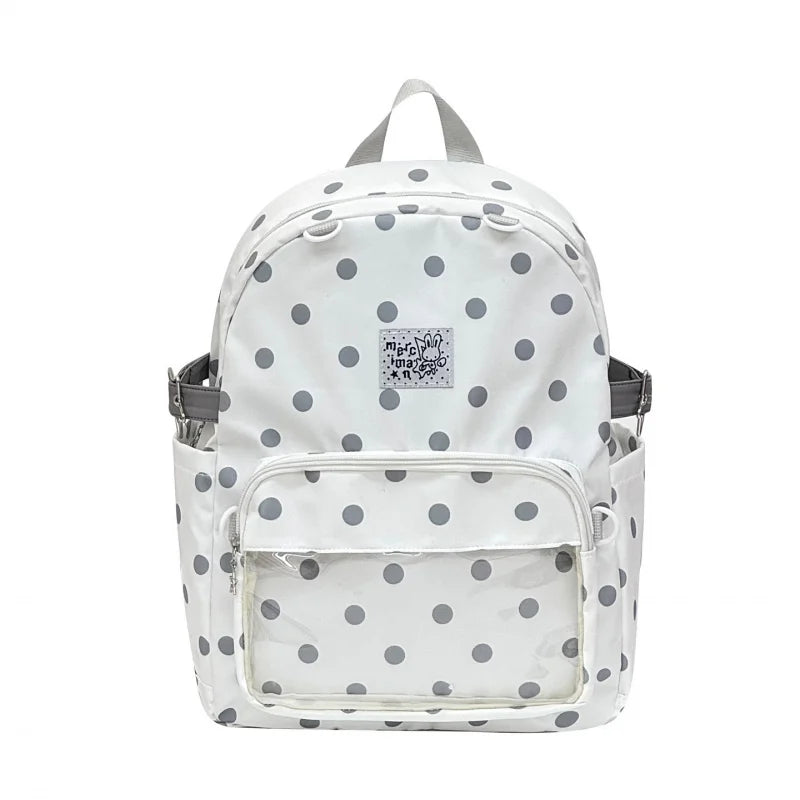 Cute Polka Dot Backpack for Girls – Lightweight School Bag Girls School Backpack Nixie