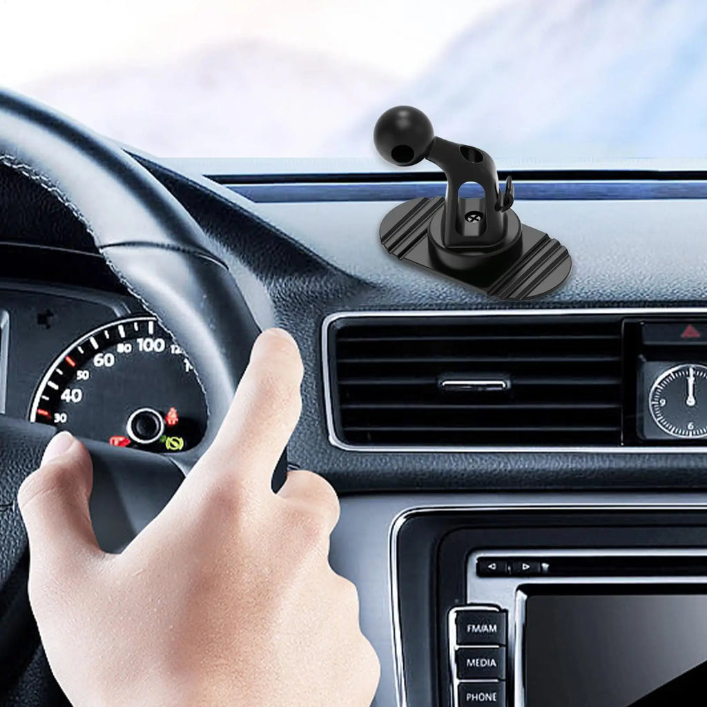 Universal 360° Car Dashboard Phone Mount Ball Head Base
