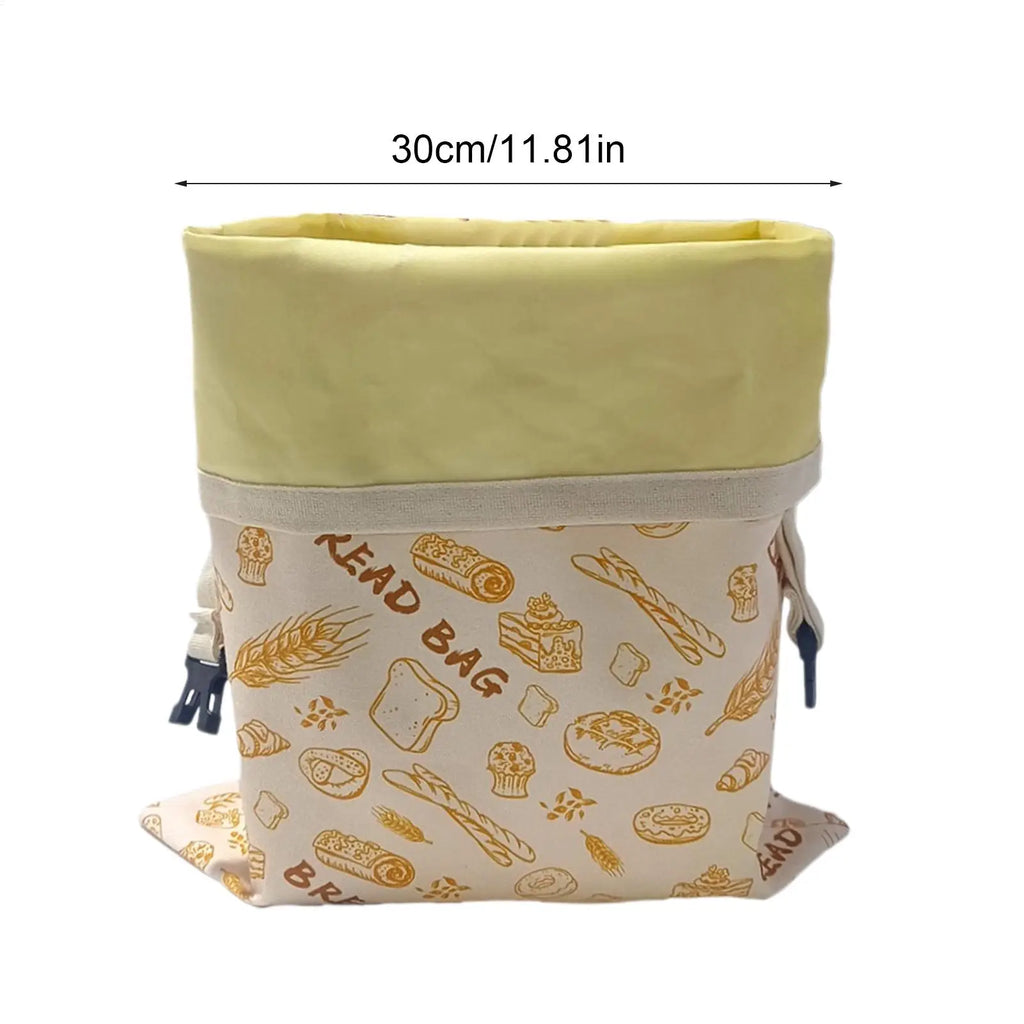 Reusable Beeswax Bread Bag – Fresh Loaf Storage Pouch Bread Storage Bag Nixie