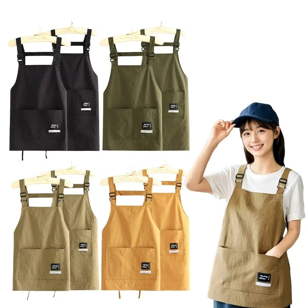 Professional Barber Apron – Waterproof, 2 Sizes, Large Pocket