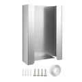Stainless Steel Wall Mount Glove Box Dispenser & Organizer Glove Box Dispenser Nixie Silver China