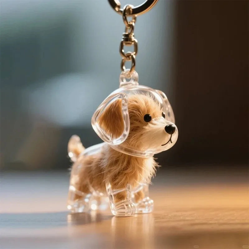 Pet Hair Keepsake Capsule Pendant | DIY Dog Memorial Keychain Pet Keepsake Keychain Nixie