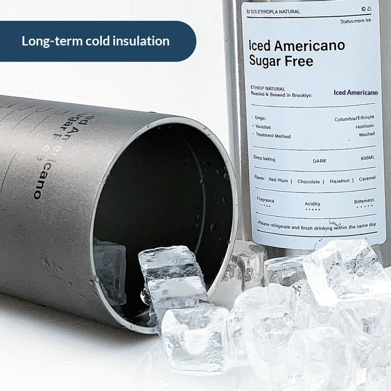 304 Stainless Steel Insulated Tumbler with Straw 600ml