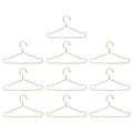 10pcs Mini Dollhouse Clothes Hangers – Gold & Rose Gold Steel Dollhouse Accessories Nixie Gold